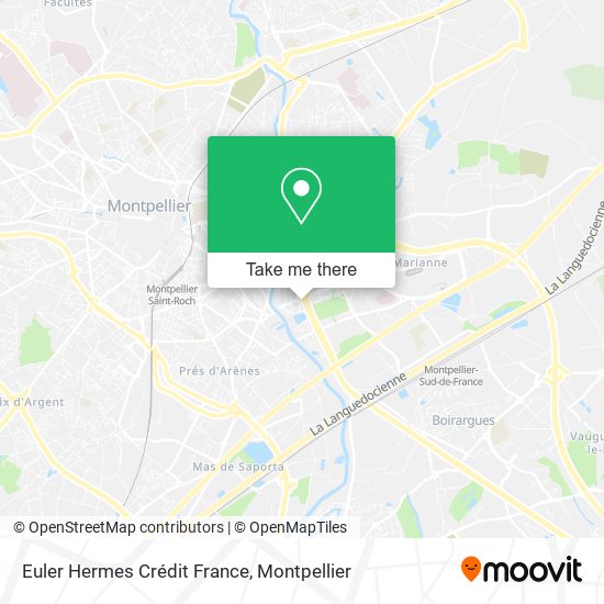 Euler Hermes Crédit France map