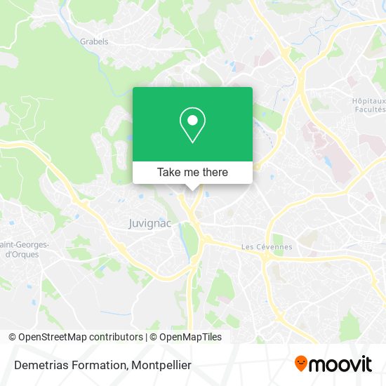 Demetrias Formation map