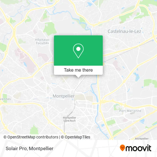Solair Pro map