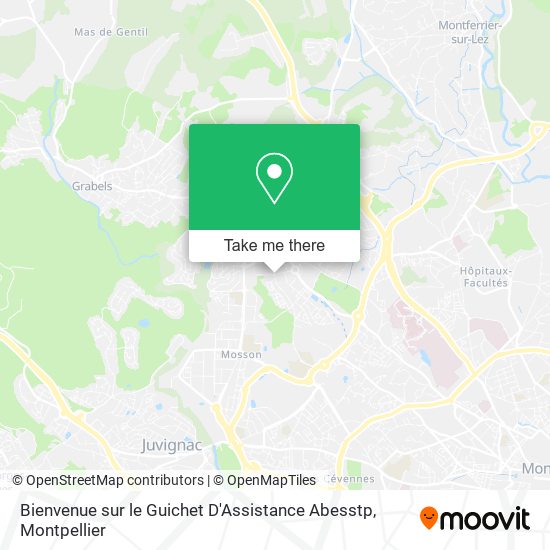 Bienvenue sur le Guichet D'Assistance Abesstp map