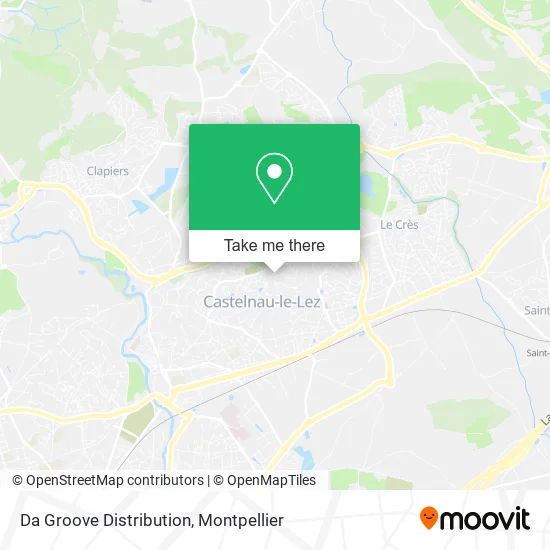 Da Groove Distribution map