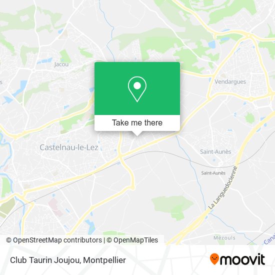 Club Taurin Joujou map