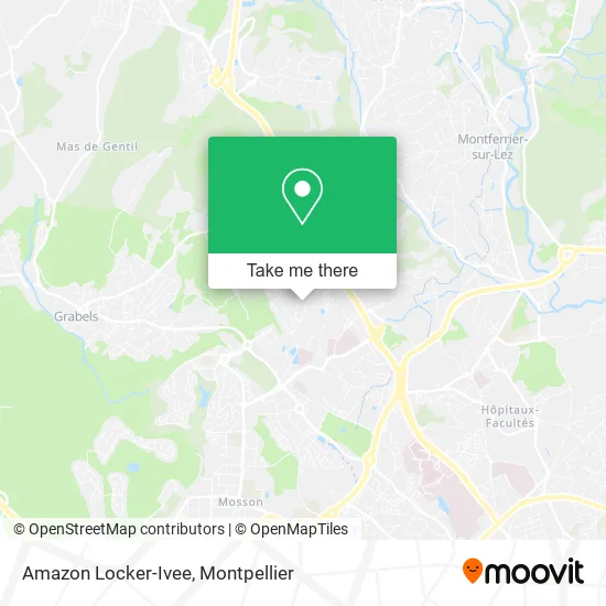 Amazon Locker-Ivee map