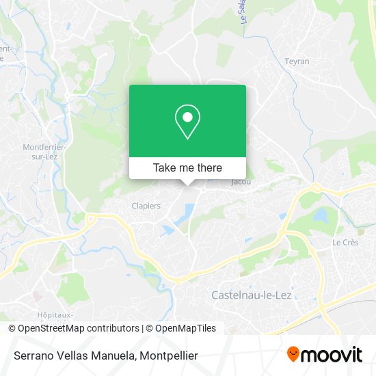 Serrano Vellas Manuela map