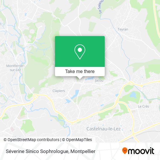 Séverine Sinico Sophrologue map