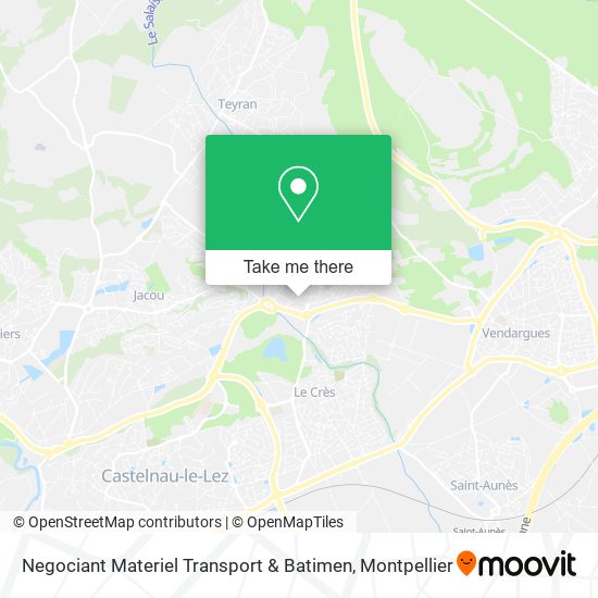 Negociant Materiel Transport & Batimen map