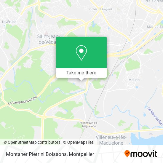 Montaner Pietrini Boissons map
