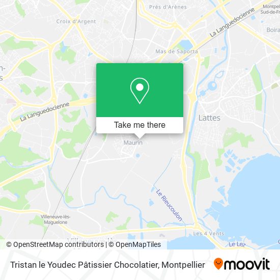 Tristan le Youdec Pâtissier Chocolatier map