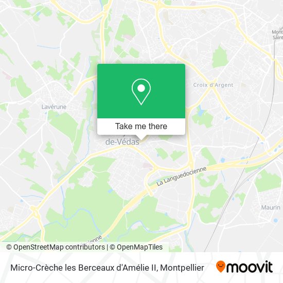 Micro-Crèche les Berceaux d'Amélie II map