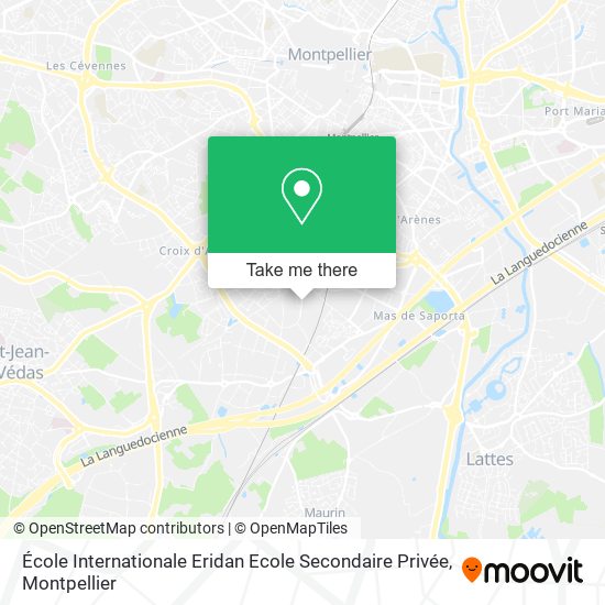 École Internationale Eridan Ecole Secondaire Privée map