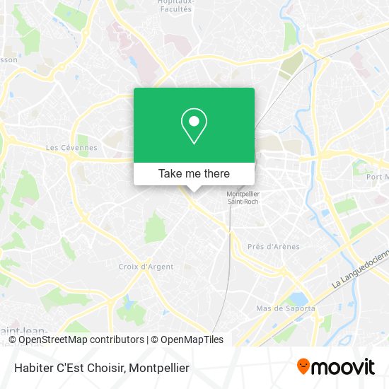 Habiter C'Est Choisir map