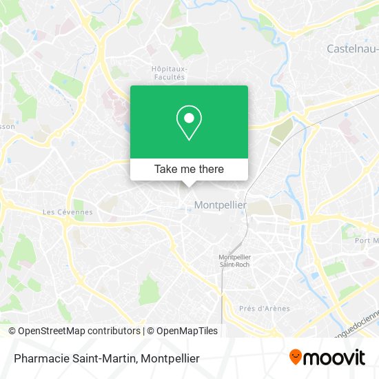 Pharmacie Saint-Martin map