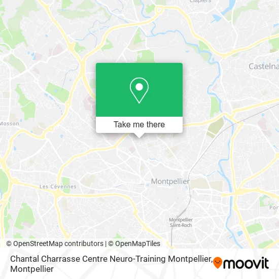 Chantal Charrasse Centre Neuro-Training Montpellier map