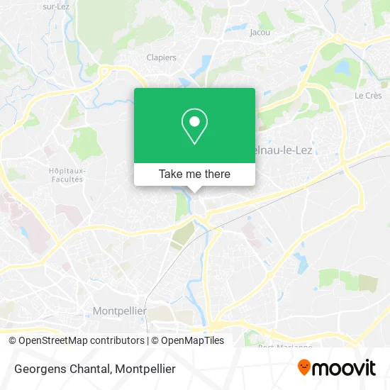 Georgens Chantal map
