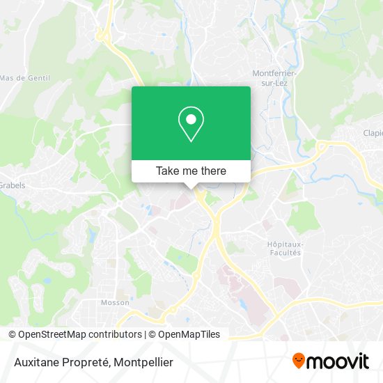 Auxitane Propreté map