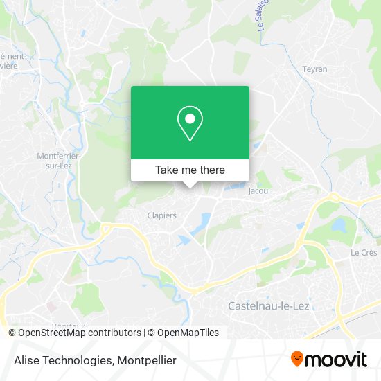Alise Technologies map