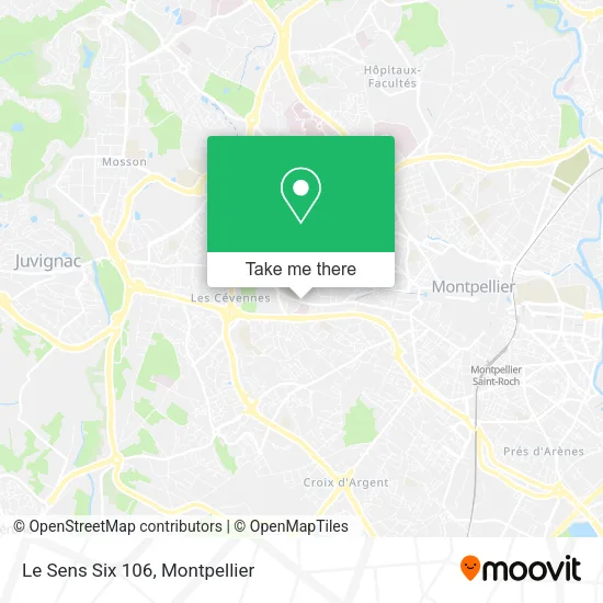Le Sens Six 106 map