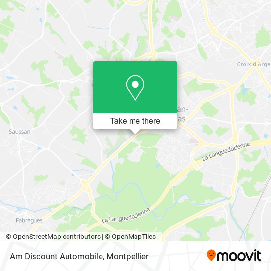Am Discount Automobile map