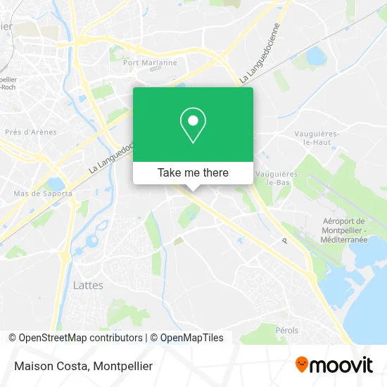 Maison Costa map