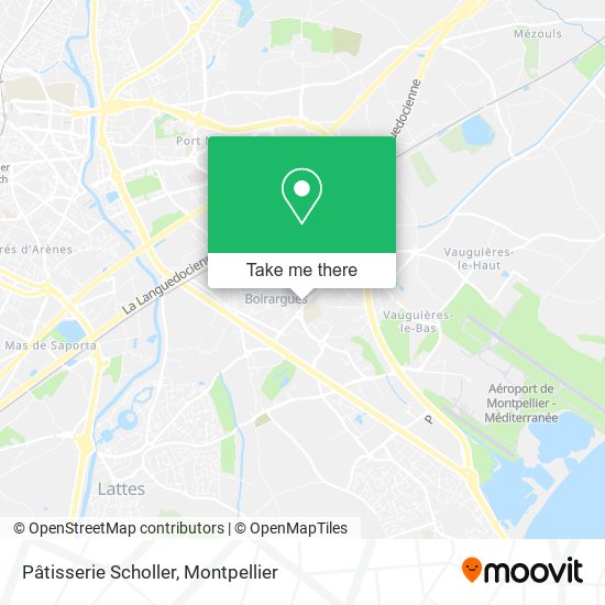 Pâtisserie Scholler map