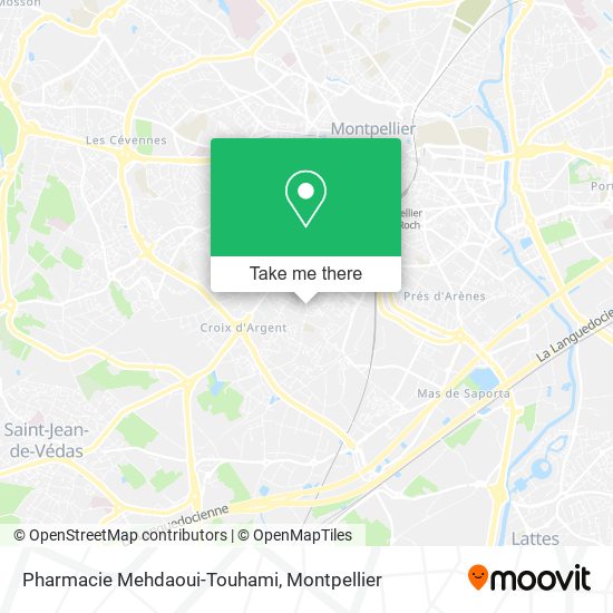 Pharmacie Mehdaoui-Touhami map