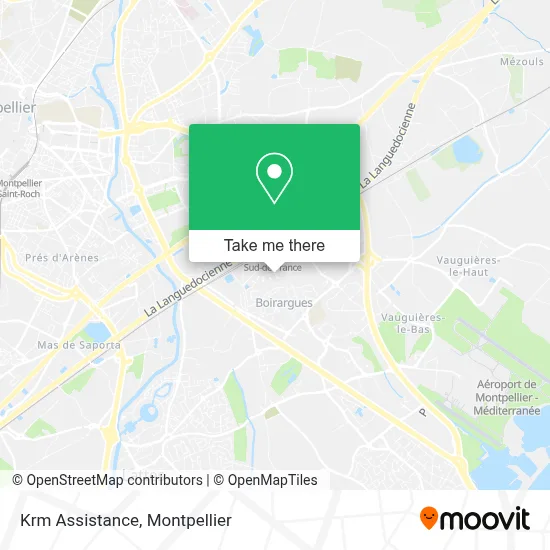 Krm Assistance map