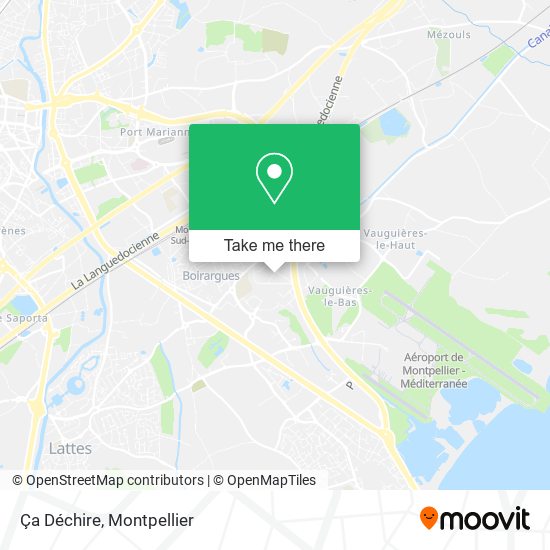 Ça Déchire map