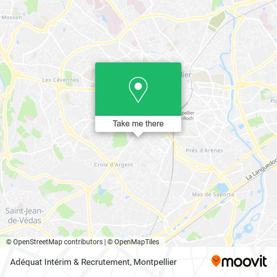 Adéquat Intérim & Recrutement map