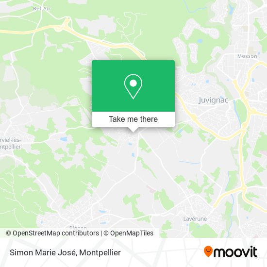 Simon Marie José map