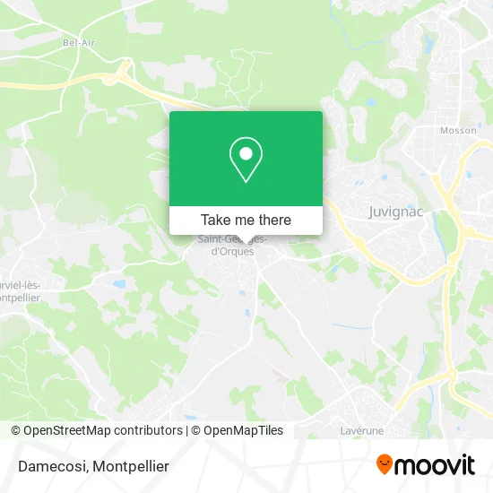 Damecosi map