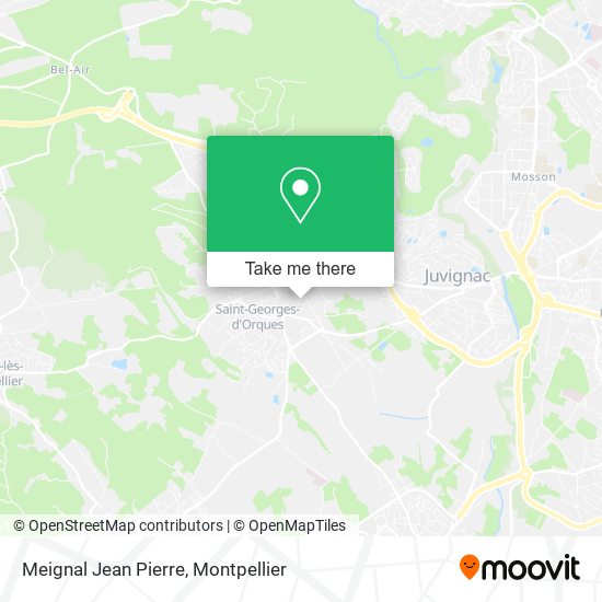 Meignal Jean Pierre map