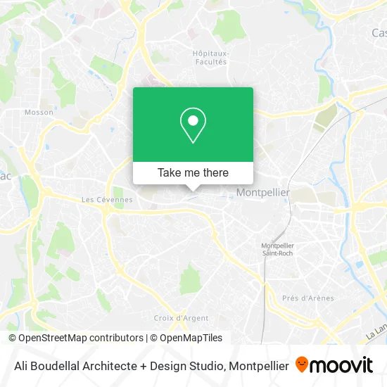 Ali Boudellal Architecte + Design Studio map