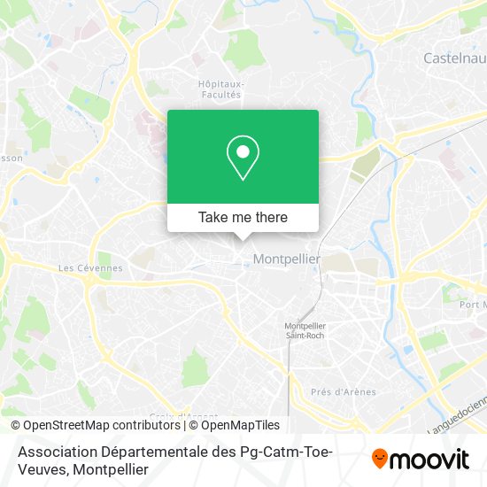 Association Départementale des Pg-Catm-Toe-Veuves map