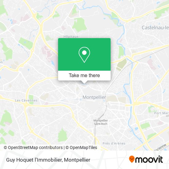 Guy Hoquet l'Immobilier map