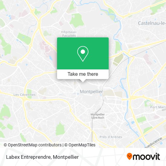 Labex Entreprendre map