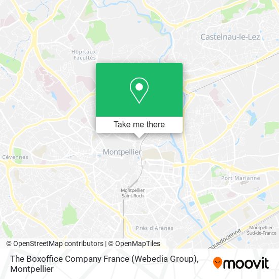 The Boxoffice Company France (Webedia Group) map