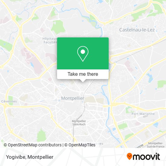 Yogivibe map