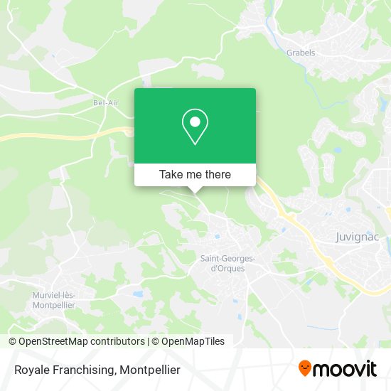 Royale Franchising map