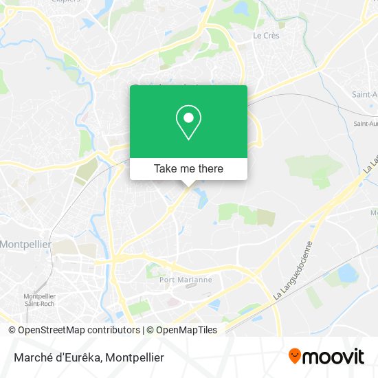Marché d'Eurêka map