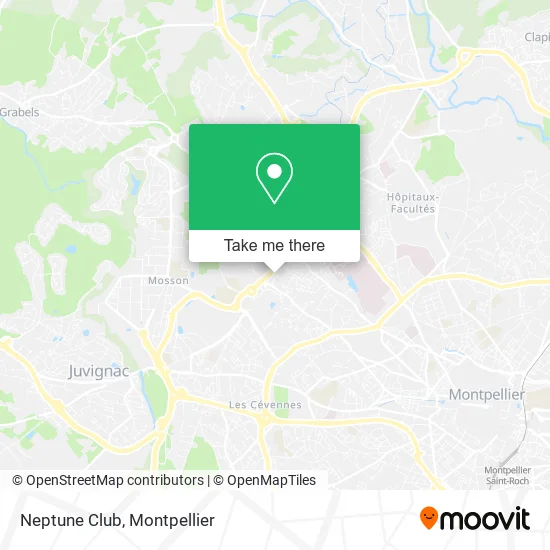 Neptune Club map