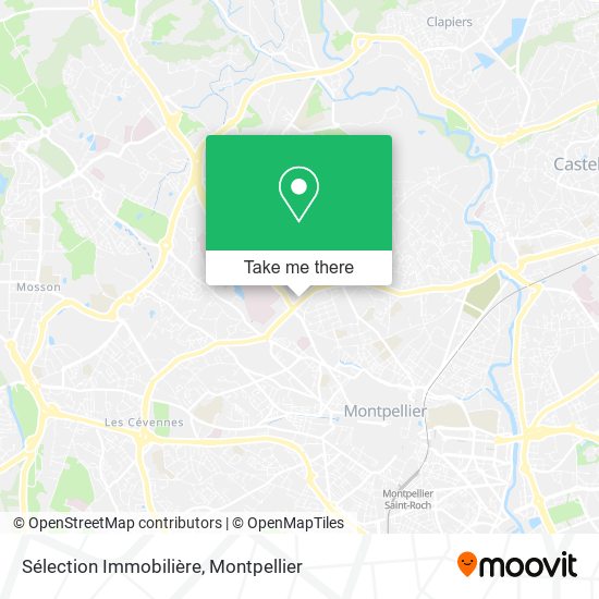 Sélection Immobilière map