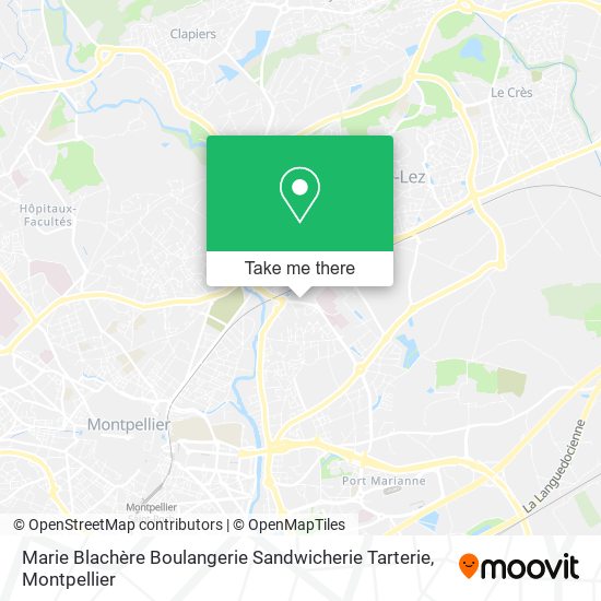 Marie Blachère Boulangerie Sandwicherie Tarterie map