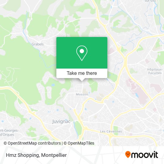 Hmz Shopping map