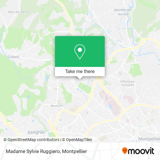 Madame Sylvie Ruggiero map