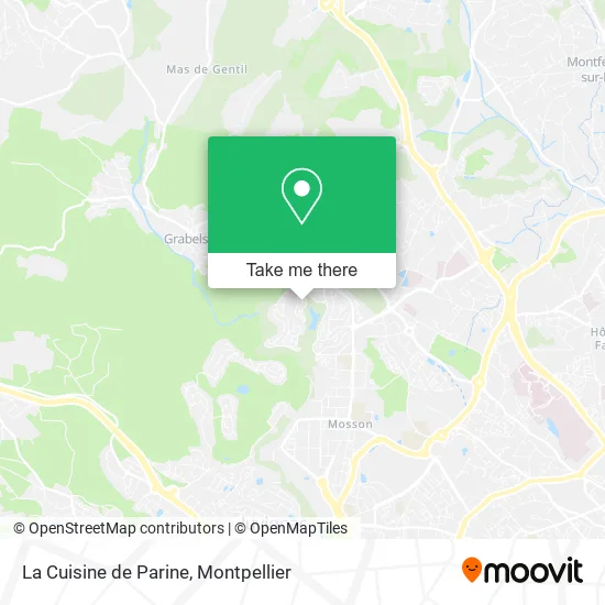 La Cuisine de Parine map