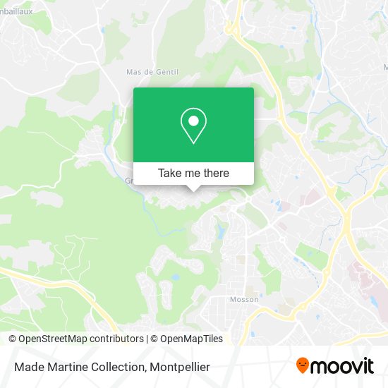 Made Martine Collection map