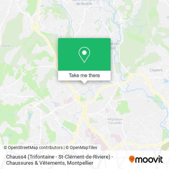 Chauss4 (Trifontaine - St-Clément-de-Riviere) - Chaussures & Vêtements map
