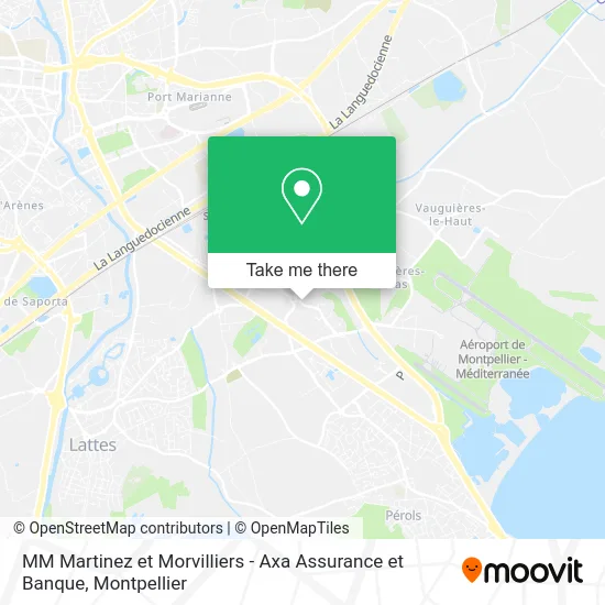 MM Martinez et Morvilliers - Axa Assurance et Banque map