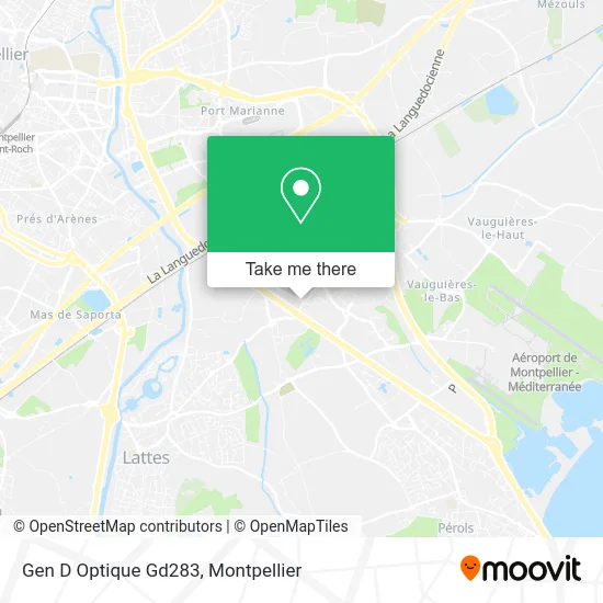 Gen D Optique Gd283 map