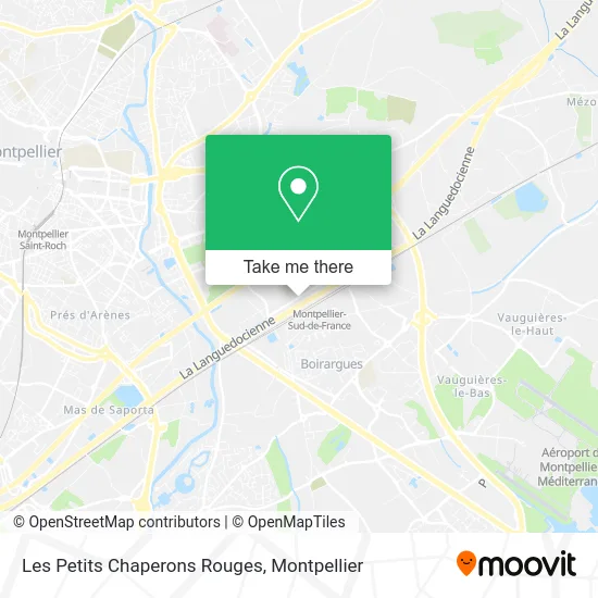 Les Petits Chaperons Rouges map